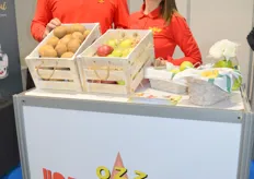 Castro Cop are apple and potato farmers in Serbia, represented at the show by Milos Gvereo and Zivana Cubrilo.